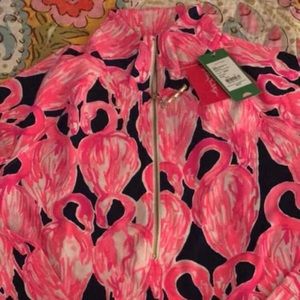 NWT Lilly P. Small Popover High Tide Navy